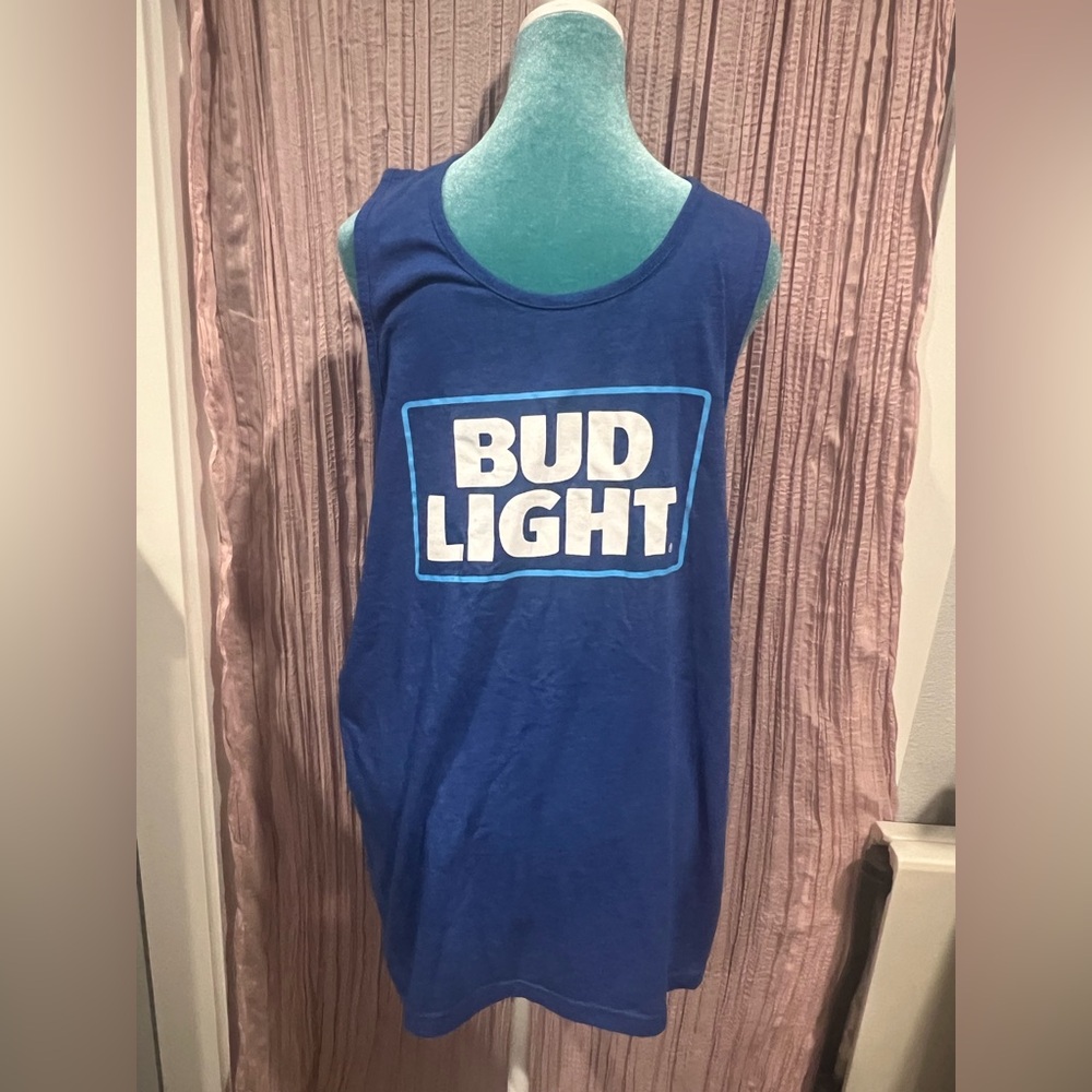 Next Level Apparel Blue Tank Top
